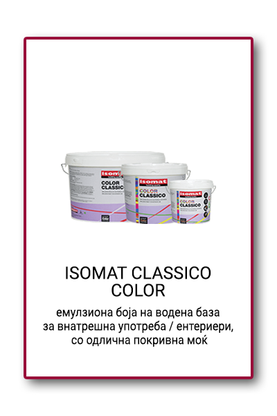 ISOMAT CLASSICO COLOR